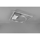 Downey Φωτιστικό Οροφής TRIO LIGHTING 620510307 Ινοξ ματ