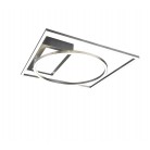 Downey Φωτιστικό Οροφής TRIO LIGHTING 620510307 Ινοξ ματ