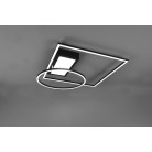 Downey Φωτιστικό Οροφής TRIO LIGHTING 620510332 Μαύρο ματ