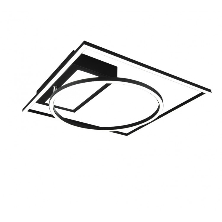 Downey Φωτιστικό Οροφής TRIO LIGHTING 620510332 Μαύρο ματ