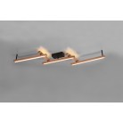 Bellari Φωτιστικό Οροφής TRIO LIGHTING 626410530 Καφέ