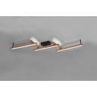Bellari Φωτιστικό Οροφής TRIO LIGHTING 626410530 Καφέ