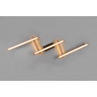 Bellari Φωτιστικό Οροφής TRIO LIGHTING 626410530 Καφέ