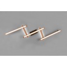 Bellari Φωτιστικό Οροφής TRIO LIGHTING 626410530 Καφέ