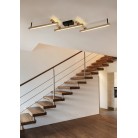 Bellari Φωτιστικό Οροφής TRIO LIGHTING 626410530 Καφέ