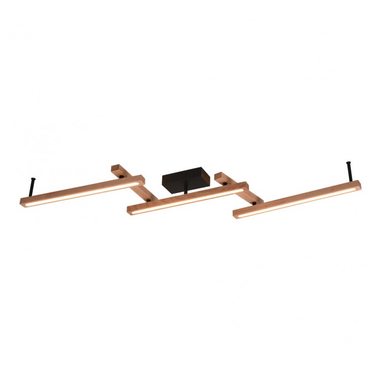 Bellari Φωτιστικό Οροφής TRIO LIGHTING 626410530 Καφέ