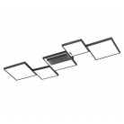 Sorrento Φωτιστικό Οροφής TRIO LIGHTING 627710532 Μαύρο ματ