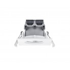 Zagros Χωνευτό Φωτιστικό TRIO LIGHTING 650610131 Λευκό ματ