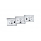 Zagros Χωνευτό Φωτιστικό TRIO LIGHTING 650610306 Ινοξ