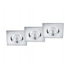 Zagros Χωνευτό Φωτιστικό TRIO LIGHTING 650610306 Ινοξ