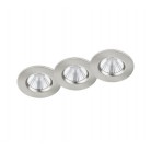 Zagros Χωνευτό Φωτιστικό TRIO LIGHTING 650710307 Ινοξ ματ