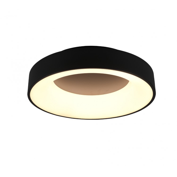 Girona Φωτιστικό Οροφής TRIO LIGHTING 671210132 Μαύρο ματ