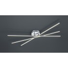 Tiriac Φωτιστικό Οροφής TRIO LIGHTING 671610307 Ινοξ ματ