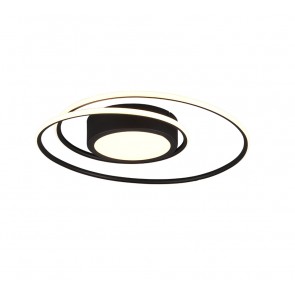 Yava Φωτιστικό Οροφής TRIO LIGHTING 672310232 Μαύρο ματ