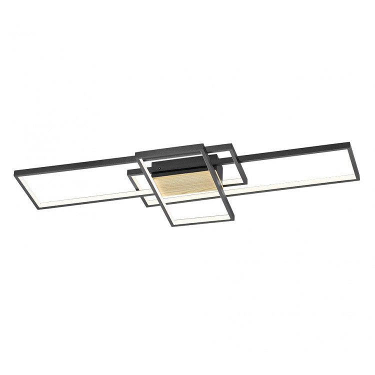 Tucson Φωτιστικό Οροφής TRIO LIGHTING 672610332 Μαύρο ματ