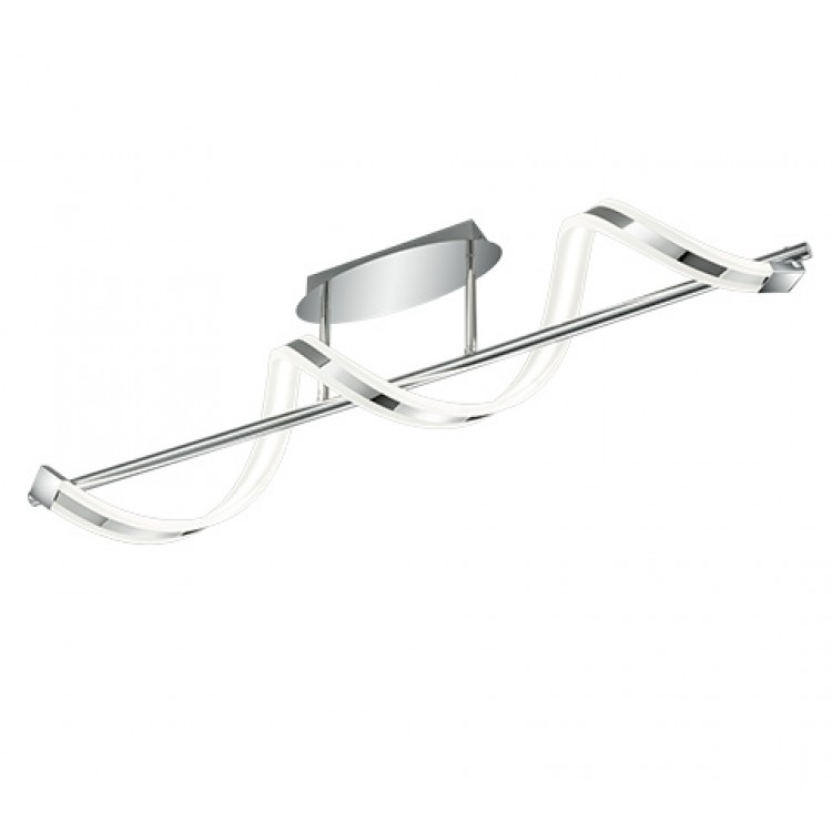 Sydney Φωτιστικό Οροφής TRIO LIGHTING 672910106 Ινοξ