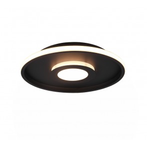 Ascari Φωτιστικό Οροφής TRIO LIGHTING 680819332 Μαύρο ματ