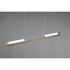 DUOline Κρεμαστό Φωτιστικό TRIO LIGHTING 73043107 Ινοξ ματ
