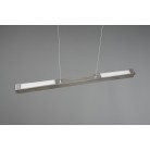 DUOline Κρεμαστό Φωτιστικό TRIO LIGHTING 73043107 Ινοξ ματ