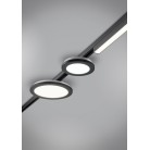 DUOline Φωτιστικό Οροφής TRIO LIGHTING 76921032 Μαύρο ματ