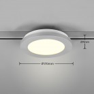 DUOline Φωτιστικό Οροφής TRIO LIGHTING 76921087 Γκρι