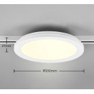 DUOline Φωτιστικό Οροφής TRIO LIGHTING 76921531 Λευκό ματ