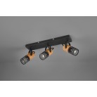 Tosh Σποτ TRIO LIGHTING 804300332 Μαύρο ματ