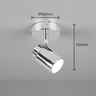 Angelo Σποτ TRIO LIGHTING 880400106 Ινοξ