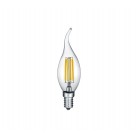 Bent tip candle Λαμπτήρας TRIO LIGHTING 990-4470 Διάφανο