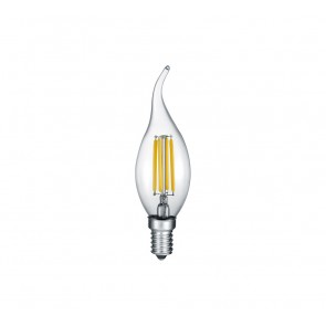 Bent tip candle Λαμπτήρας TRIO LIGHTING 990-4470 Διάφανο