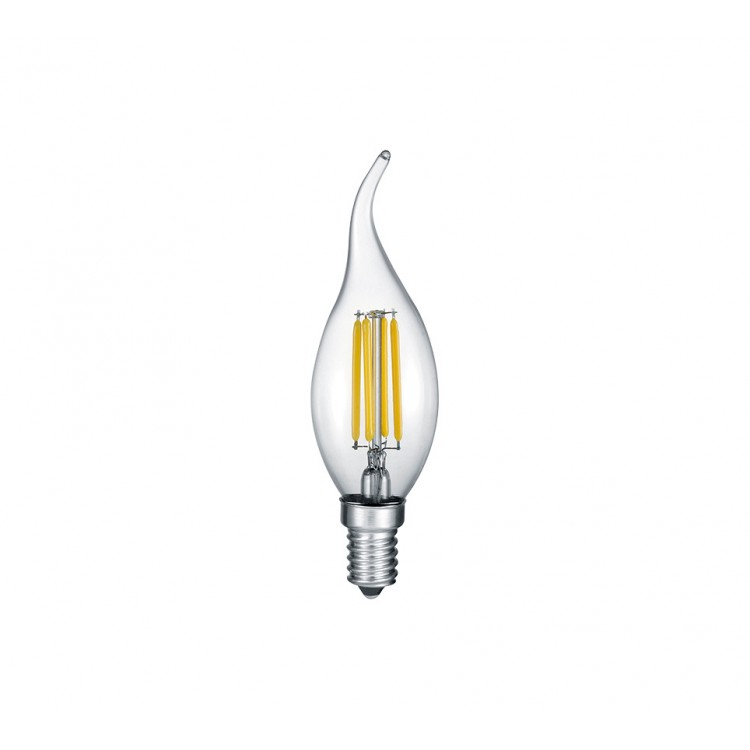 Bent tip candle Λαμπτήρας TRIO LIGHTING 990-4470 Διάφανο
