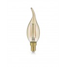 Bent tip candle Λαμπτήρας TRIO LIGHTING 990-4790 Καφέ