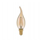 Bent tip candle Λαμπτήρας TRIO LIGHTING 990-4790 Καφέ