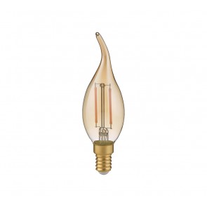 Bent tip candle Λαμπτήρας TRIO LIGHTING 990-4790 Καφέ