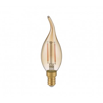 Bent tip candle Λαμπτήρας TRIO LIGHTING 990-4790 Καφέ