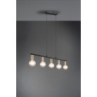 Vannes Κρεμαστό Φωτιστικό REALITY LIGHTING-RL R30185008 Χρυσό ματ