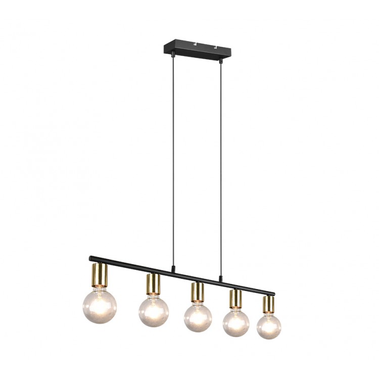 Vannes Κρεμαστό Φωτιστικό REALITY LIGHTING-RL R30185008 Χρυσό ματ