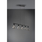 Vannes Κρεμαστό Φωτιστικό REALITY LIGHTING-RL R30185032 Μαύρο ματ