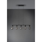 Vannes Κρεμαστό Φωτιστικό REALITY LIGHTING-RL R30185032 Μαύρο ματ