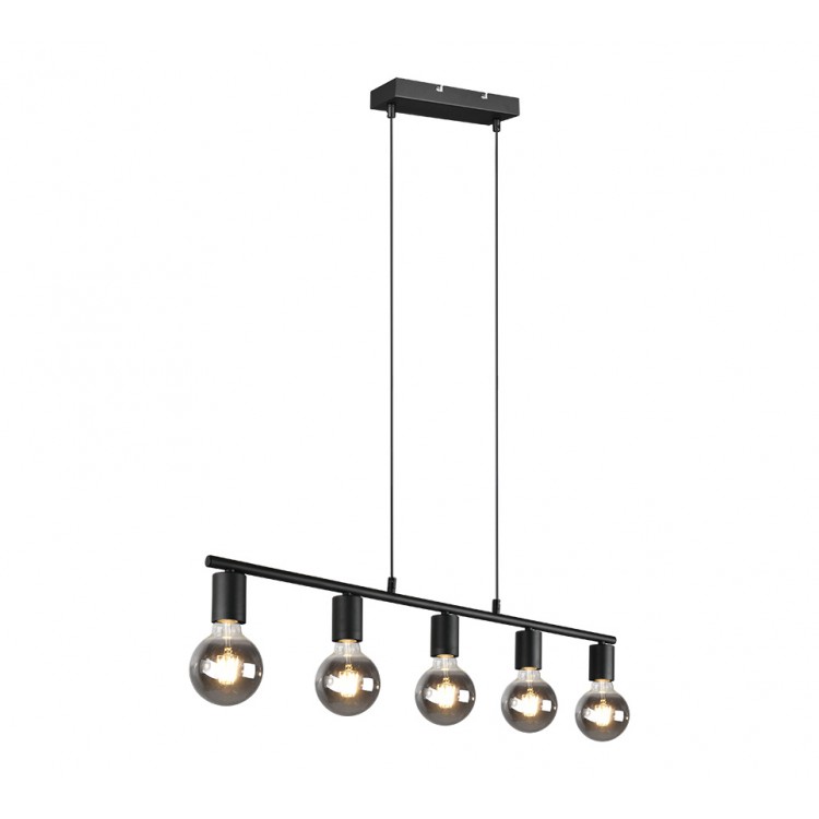 Vannes Κρεμαστό Φωτιστικό REALITY LIGHTING-RL R30185032 Μαύρο ματ