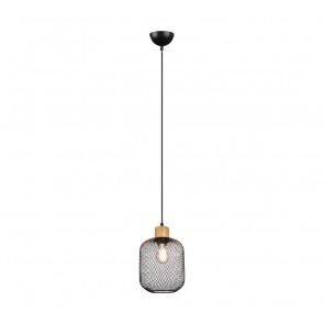 trends, Calimero Κρεμαστό Φωτιστικό REALITY LIGHTING-RL R30561032 Μαύρο ματ