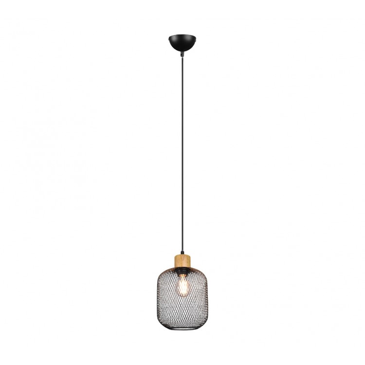 trends, Calimero Κρεμαστό Φωτιστικό REALITY LIGHTING-RL R30561032 Μαύρο ματ