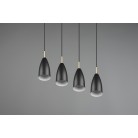 Farin Κρεμαστό Φωτιστικό REALITY LIGHTING-RL R30694032 Μαύρο ματ