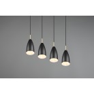 Farin Κρεμαστό Φωτιστικό REALITY LIGHTING-RL R30694032 Μαύρο ματ