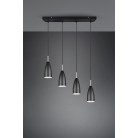 Farin Κρεμαστό Φωτιστικό REALITY LIGHTING-RL R30694032 Μαύρο ματ