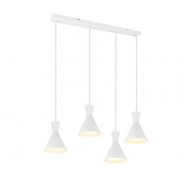 Enzo Κρεμαστό Φωτιστικό REALITY LIGHTING-RL R30784031 Λευκό ματ