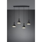 Enzo Κρεμαστό Φωτιστικό REALITY LIGHTING-RL R30784032 Μαύρο ματ
