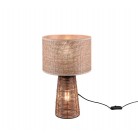 Straw Επιτραπέζιο Φωτιστικό από ρατάν REALITY LIGHTING-RL R50972026 Καφέ 