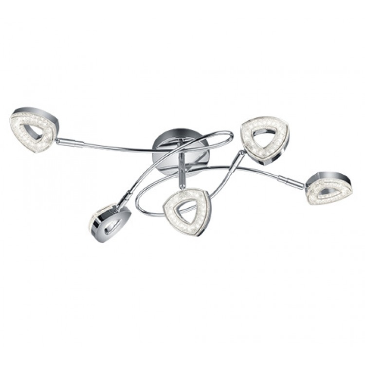 Tours Φωτιστικό Οροφής REALITY LIGHTING-RL R62135106 Ινοξ