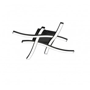 Route Φωτιστικό Οροφής REALITY LIGHTING-RL R62474432 Μαύρο ματ 4000K